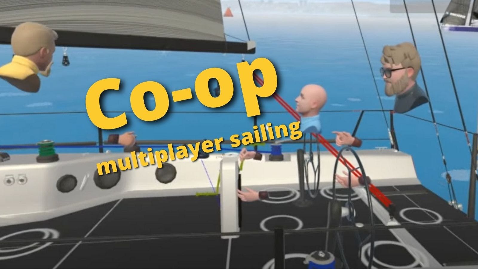 Co-op multiplayer sailing